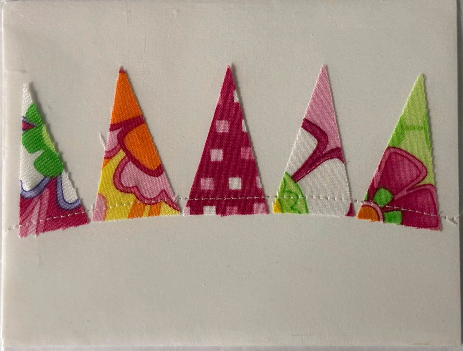 Fabric Cards - set of 4