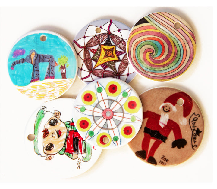 Kid's Christmas Ornaments  Drop-In Art Experience Sat. 12.6.25 @ 1:30P