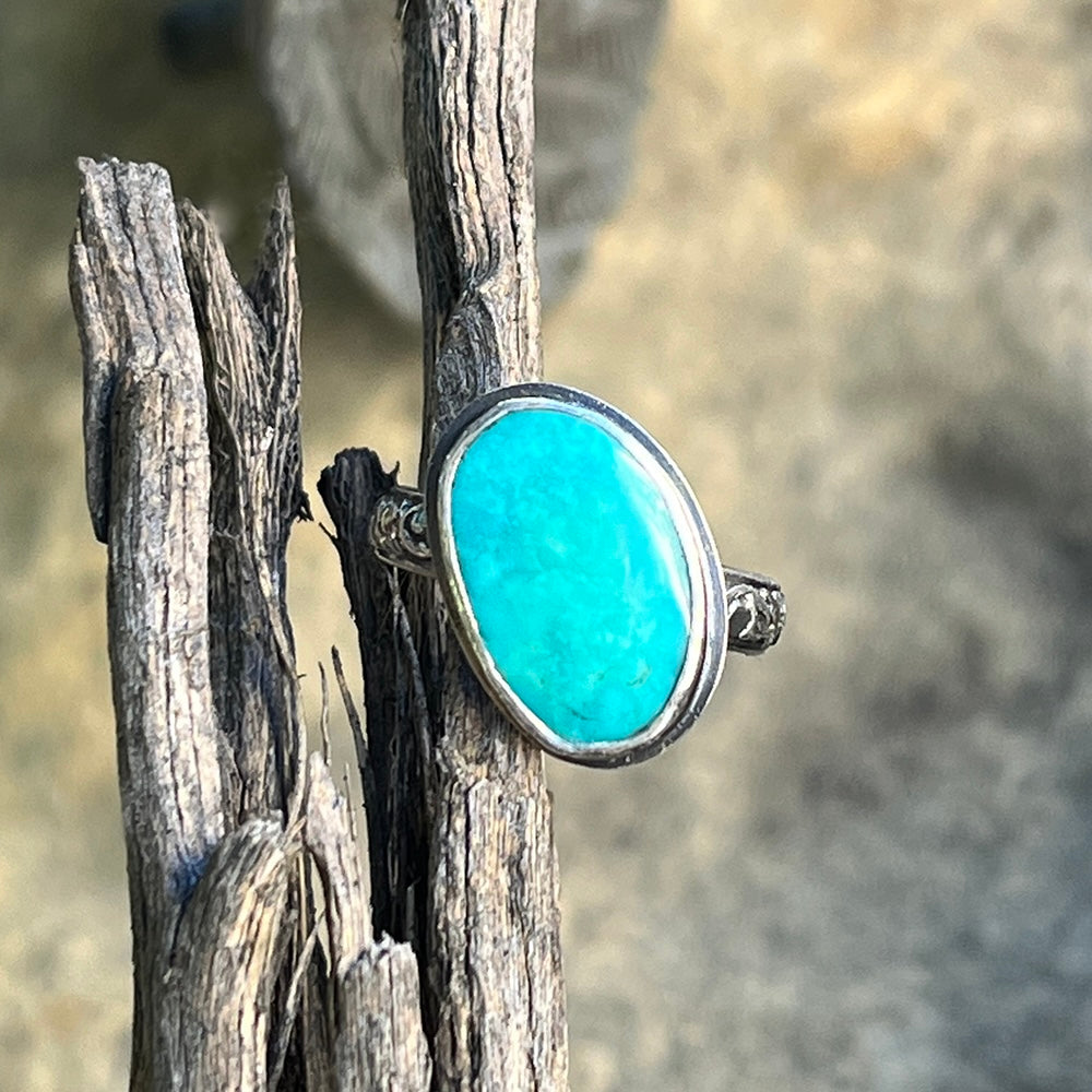 kingman turquoise ring