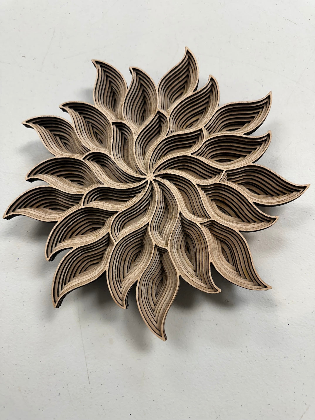 Wooden Mandala