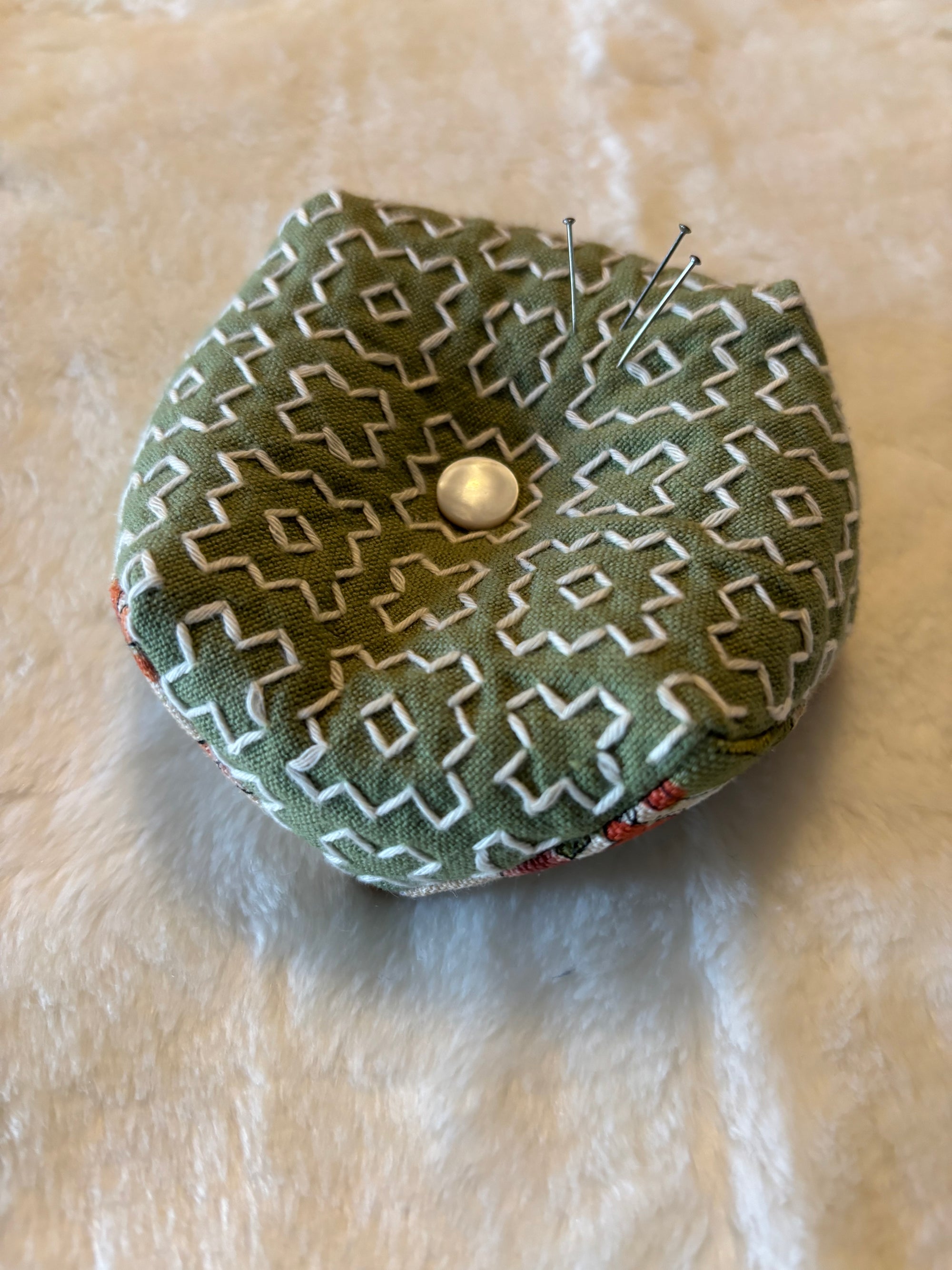 Mini Sashiko Pin Cushion