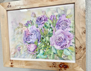 Mystic Roses  11x14 framed