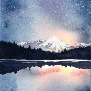 102 Watercolor Night Scene Art Class Thur. 7.30.26 @ 1P