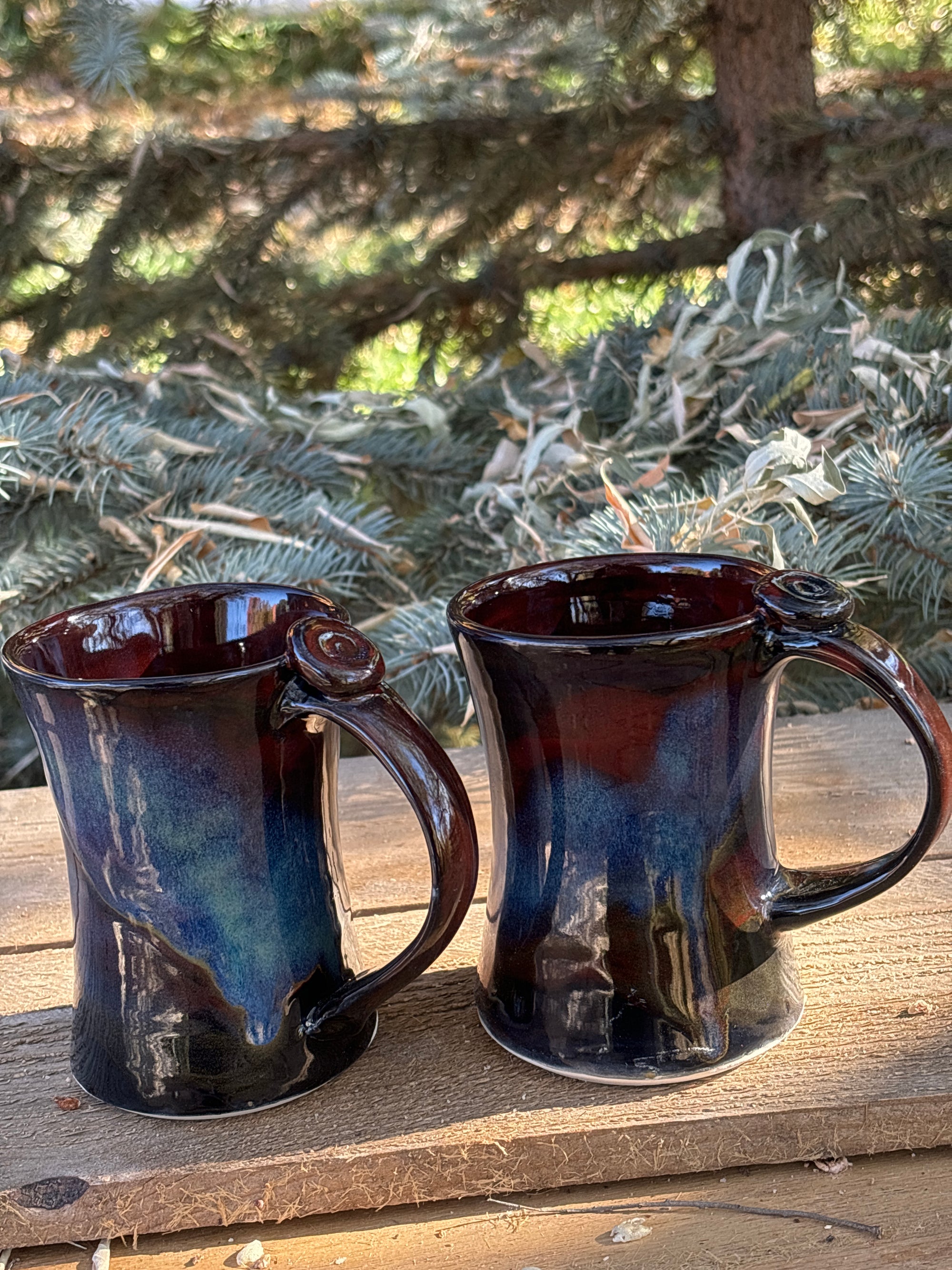 Northern Lights Glazed 12oz Mug