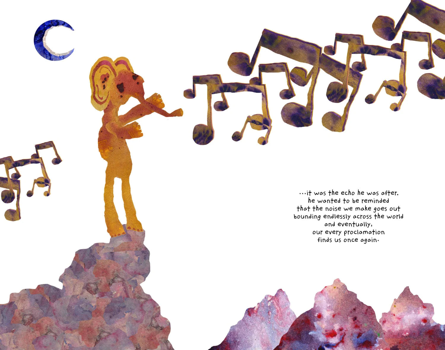 Our  Every Word Becomes an Echo