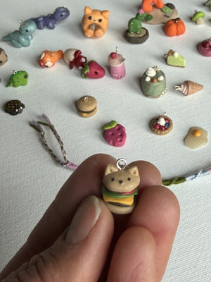 Spring Break Art Class: Tiny Treasures Polymer Clay Charms & Jewelry  (Ages 5+) Mon. 3.16.26 @ 10:30A