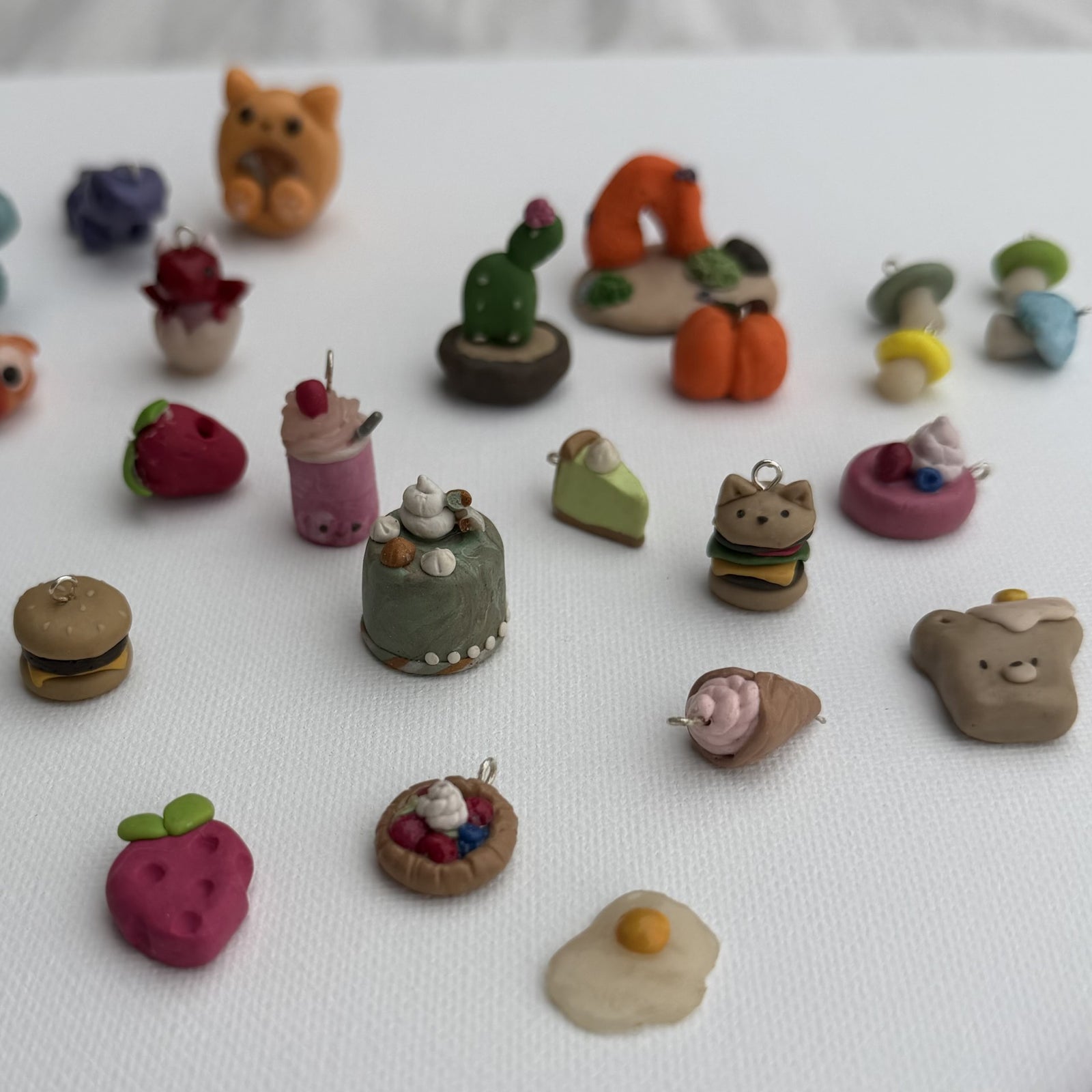 Spring Break Art Class: Tiny Treasures Polymer Clay Charms & Jewelry  (Ages 5+) Mon. 3.16.26 @ 10:30A