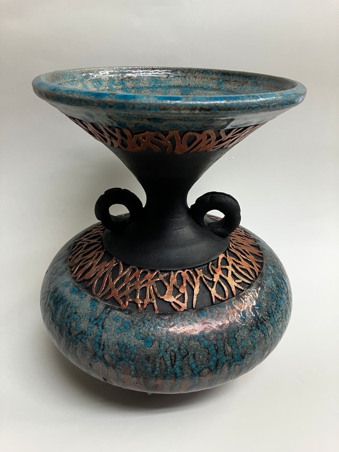 Raku vase 03
