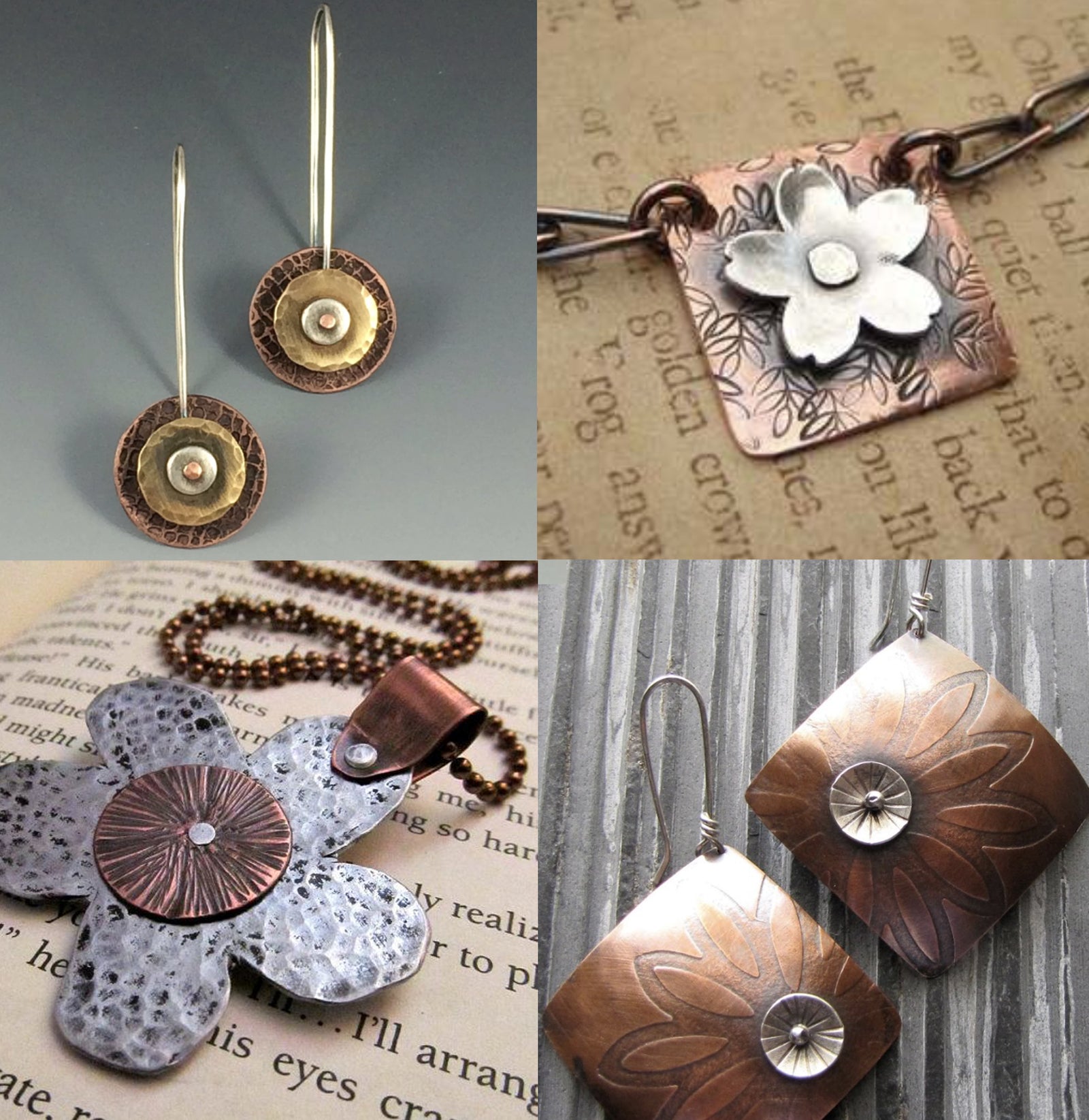 Totally Riveting! Jewelry Making Art Class  Thurs. 1.15.26 @ 4:00P