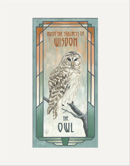 Art Deco Owl