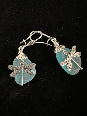 Sea Glass Earrings