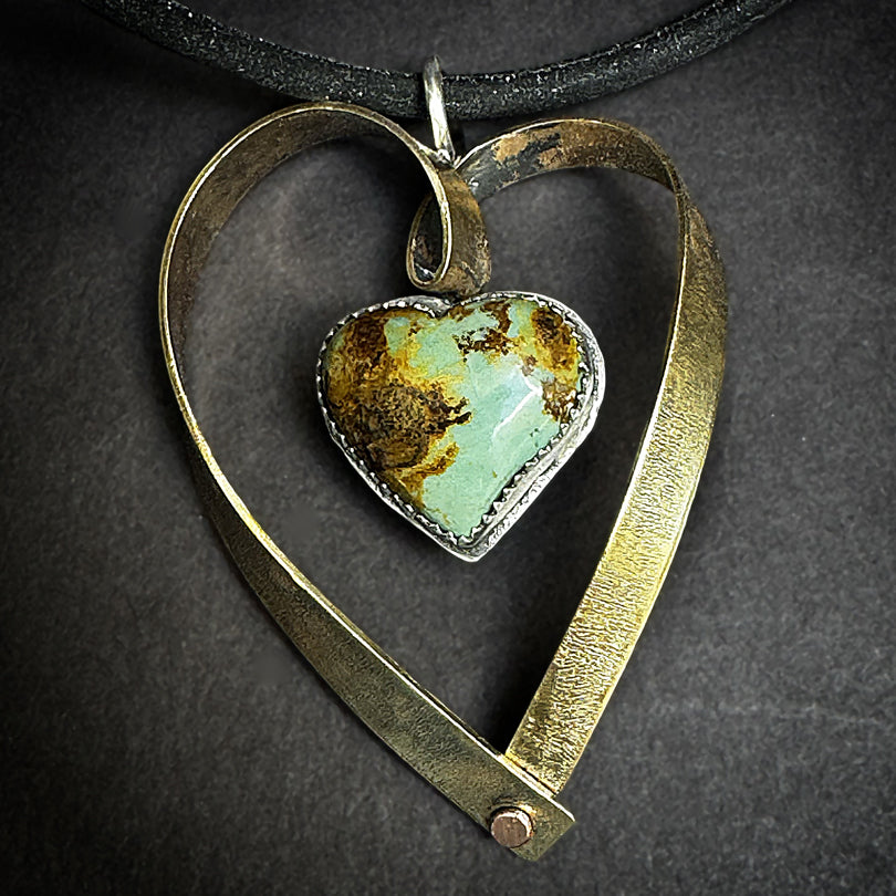 simple heart pendant