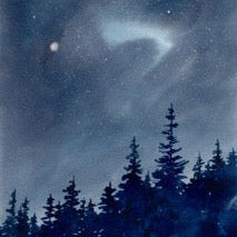 102 Watercolor Night Scene Art Class Thur. 7.30.26 @ 1P