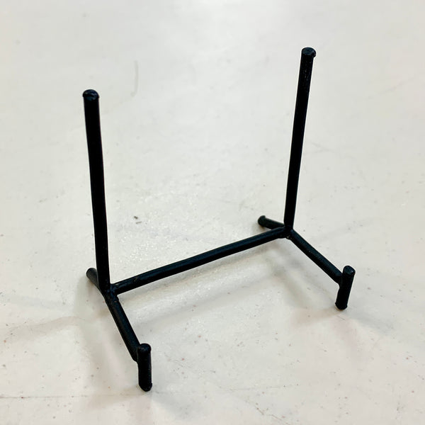 small wrought iron display stand - Blue Moose Art Gallery