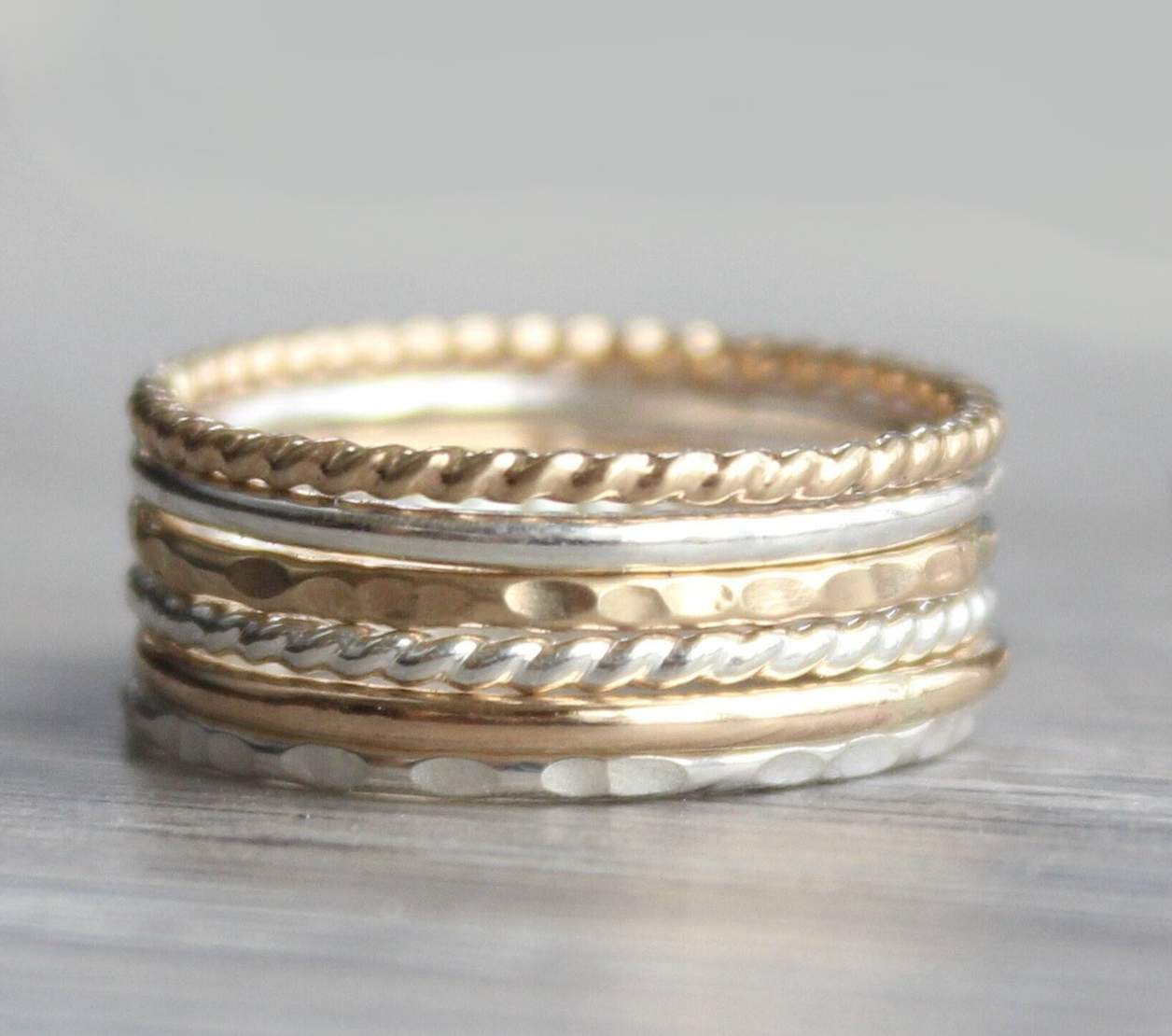 Three Ring Circus- Metalsmithing Stacking Rings Art Class Fri. 2.20.26 @ 1P