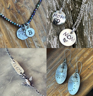 The Art of Hand Stamping Jewelry Making Class Sat. 3.21.26 @ 2:00P