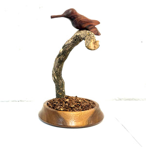 Stylized hummingbird