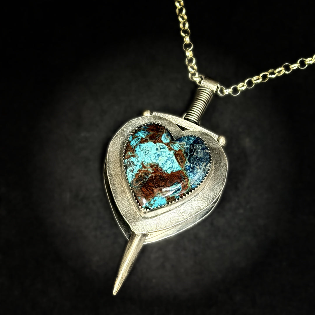 Sword in Heart Locket