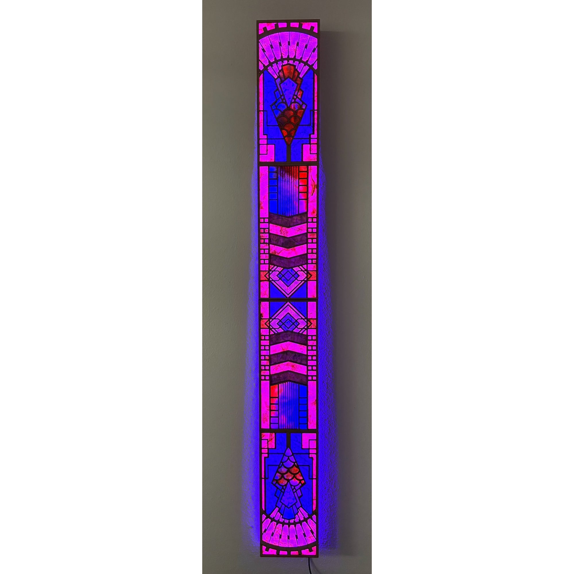 Tall Deco Sconce -Deco