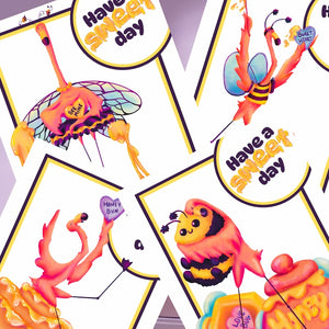 Sweet Valentine Card Set