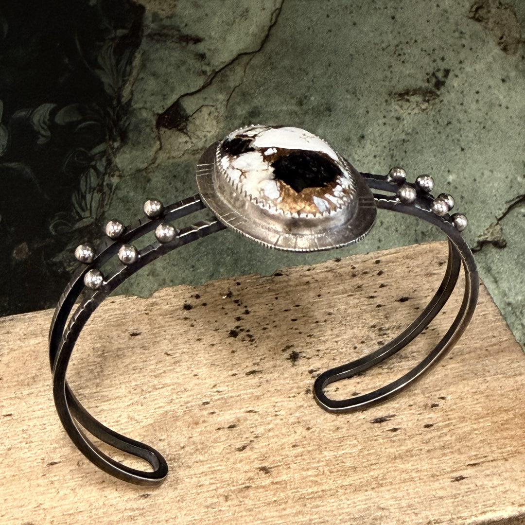 White Buffalo Cuff