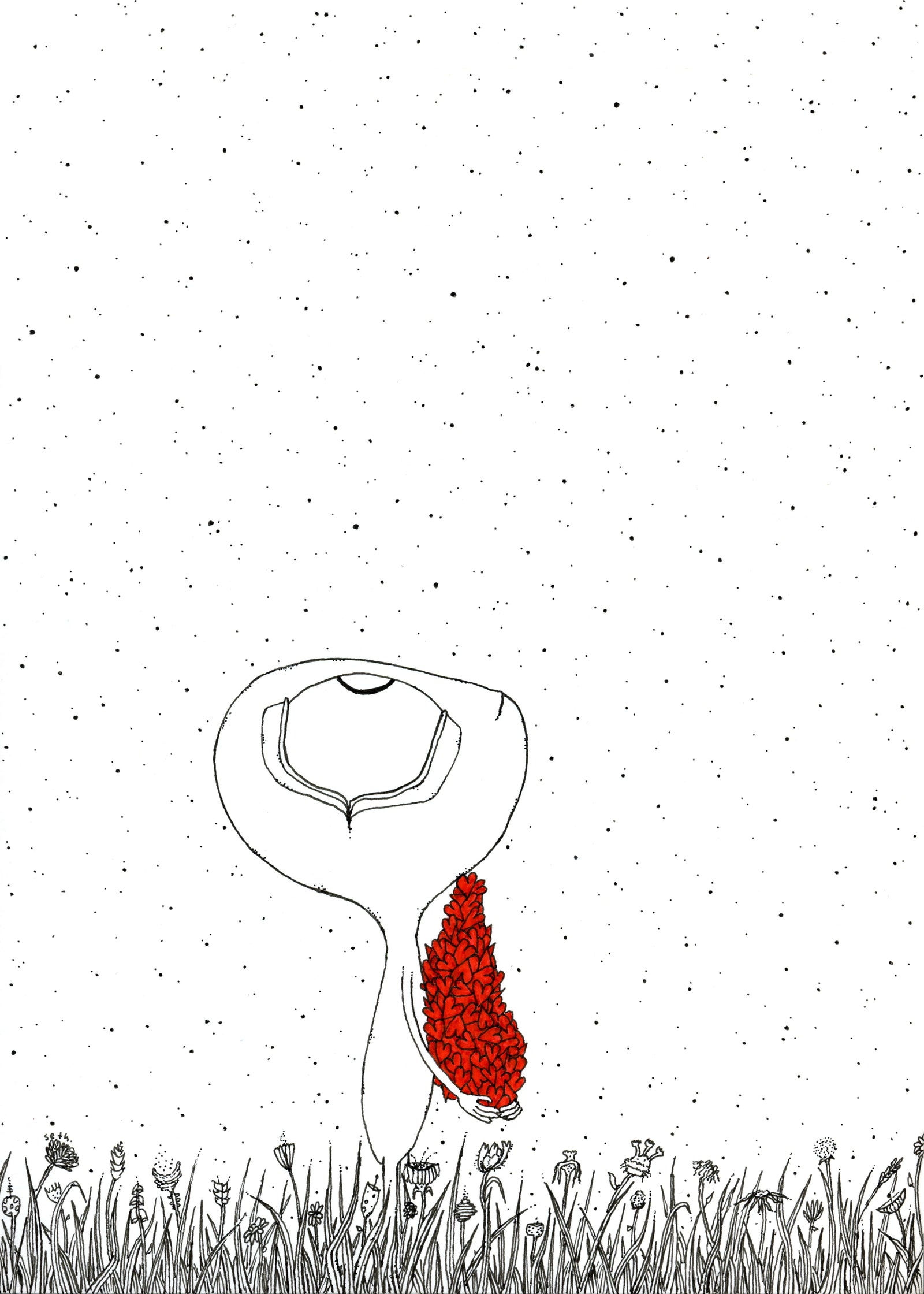 While on the way home