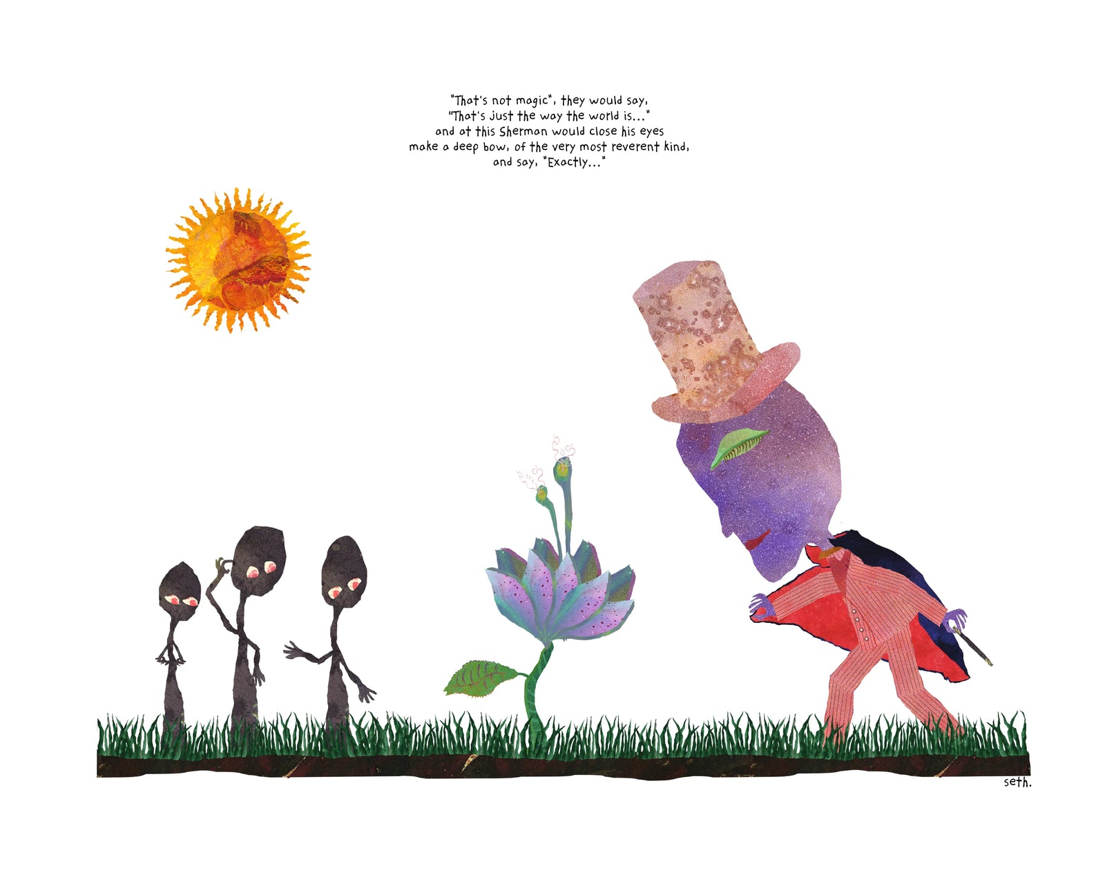 World, the magician 5x7