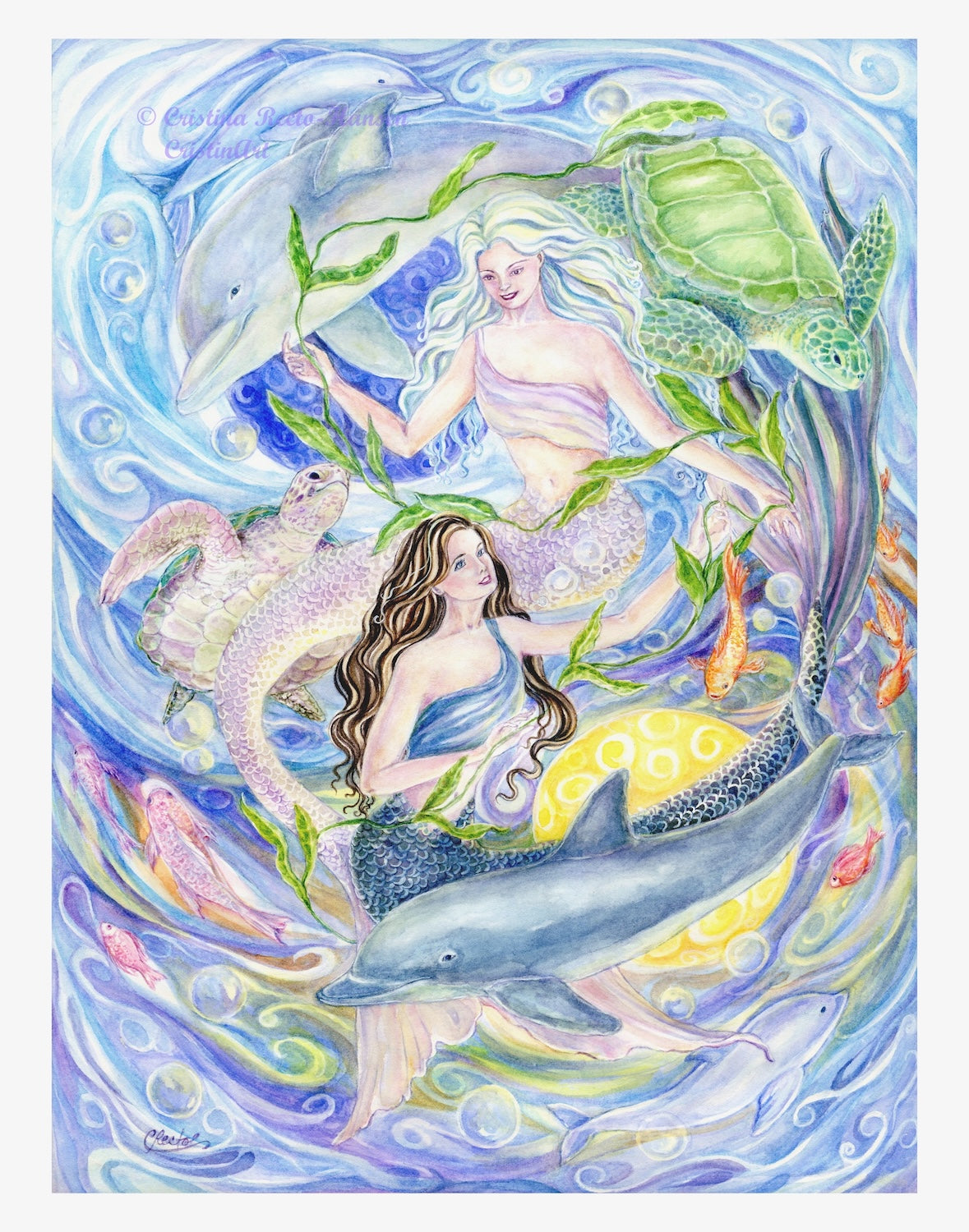 Yin-Yang Mermaids